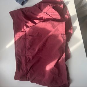 Lululemon play off the pleat red skirt